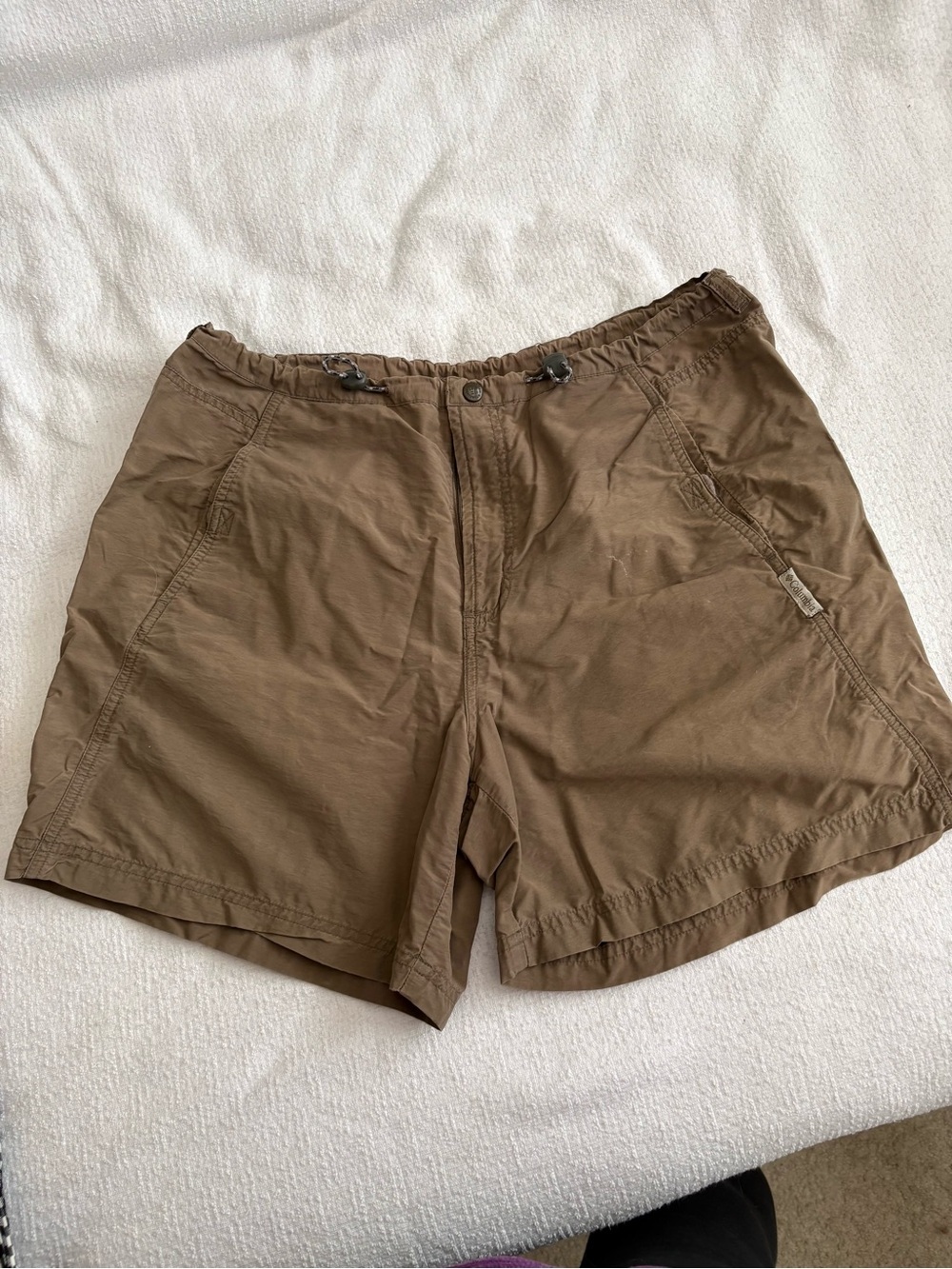 Columbia womens Drawstring Outdoor Shorts - Brown